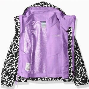 Columbia Girls' Bugaboo Fleece Interchangeable winter snowboard ski Jacket sz XS